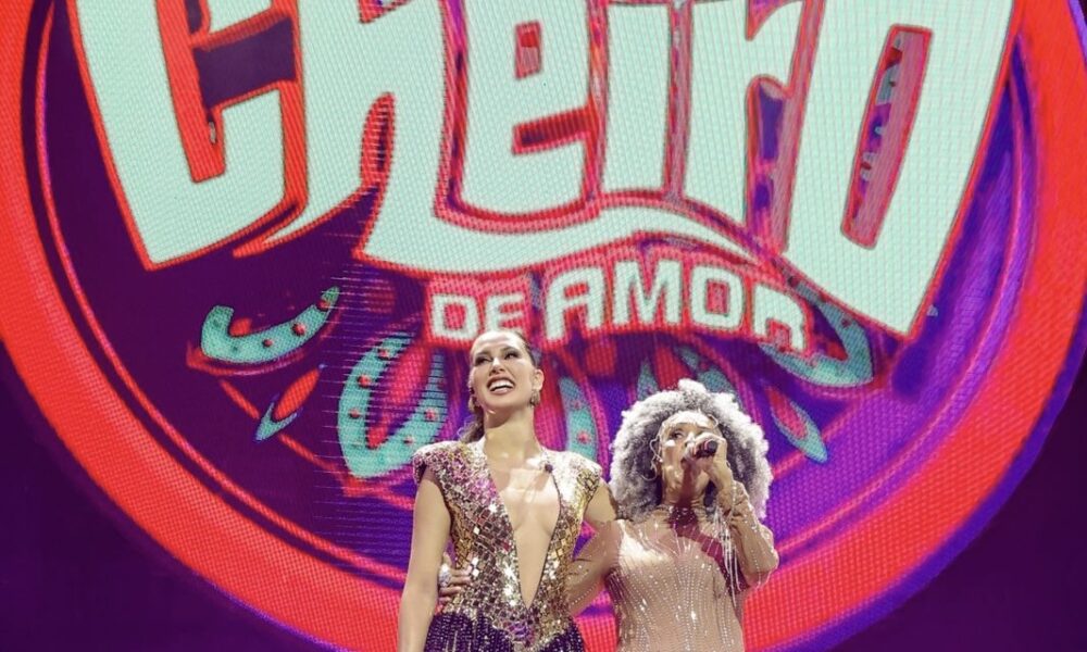 Fotos da gravação do audiovisual em comemoração aos 45 anos do Cheiro de Amor