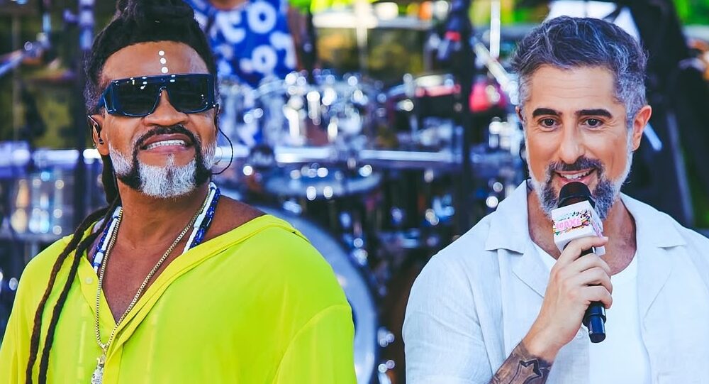 Fotos da gravação do Caldeirão com Mion em Salvador