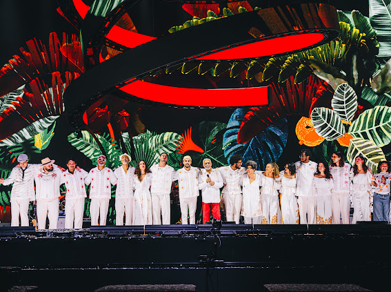 Show “TEMPO REI”, de Gilberto Gil em São Paulo
